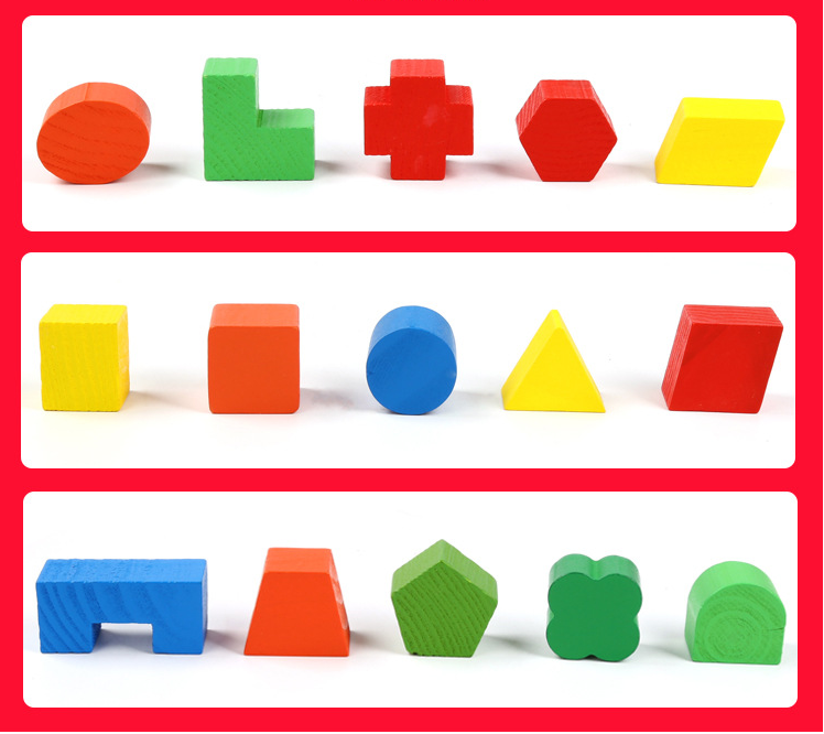 Round Peg, Round Hole....Remember the Early Education Building Blocks we had as kids? Here it is for the next generation.  Basics work!