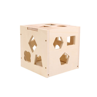 Round Peg, Round Hole....Remember the Early Education Building Blocks we had as kids? Here it is for the next generation.  Basics work!