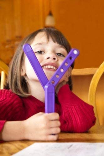 Purpllinker - Children Learn ABC's, Numbers and Make Shapes by Forming Them with Their Hands! Great for Home, Travel, Elementary Education and Homeschoolers!