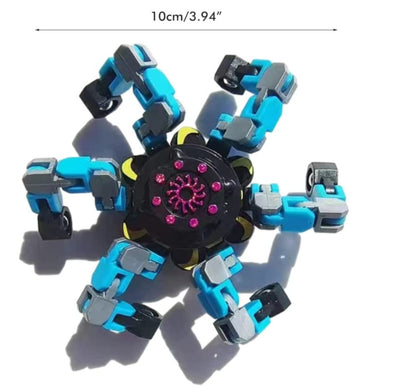 Robo Spider, Top and More! Super Cool, Durable DIY Fingertip Fidget Toys Entertain for Hours