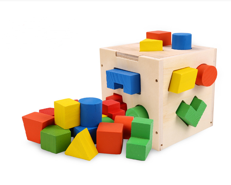 Round Peg, Round Hole....Remember the Early Education Building Blocks we had as kids? Here it is for the next generation.  Basics work!