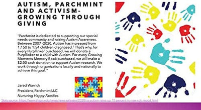 Growing Moments – Capture Your Child's Formative Years in a Personalized Memory Book, Growth Chart, Scrapbook and Journal