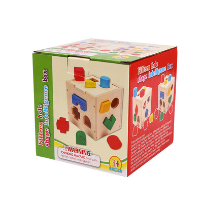 Round Peg, Round Hole....Remember the Early Education Building Blocks we had as kids? Here it is for the next generation.  Basics work!