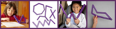 Purpllinker - Children Learn ABC's, Numbers and Make Shapes by Forming Them with Their Hands! Great for Home, Travel, Elementary Education and Homeschoolers!